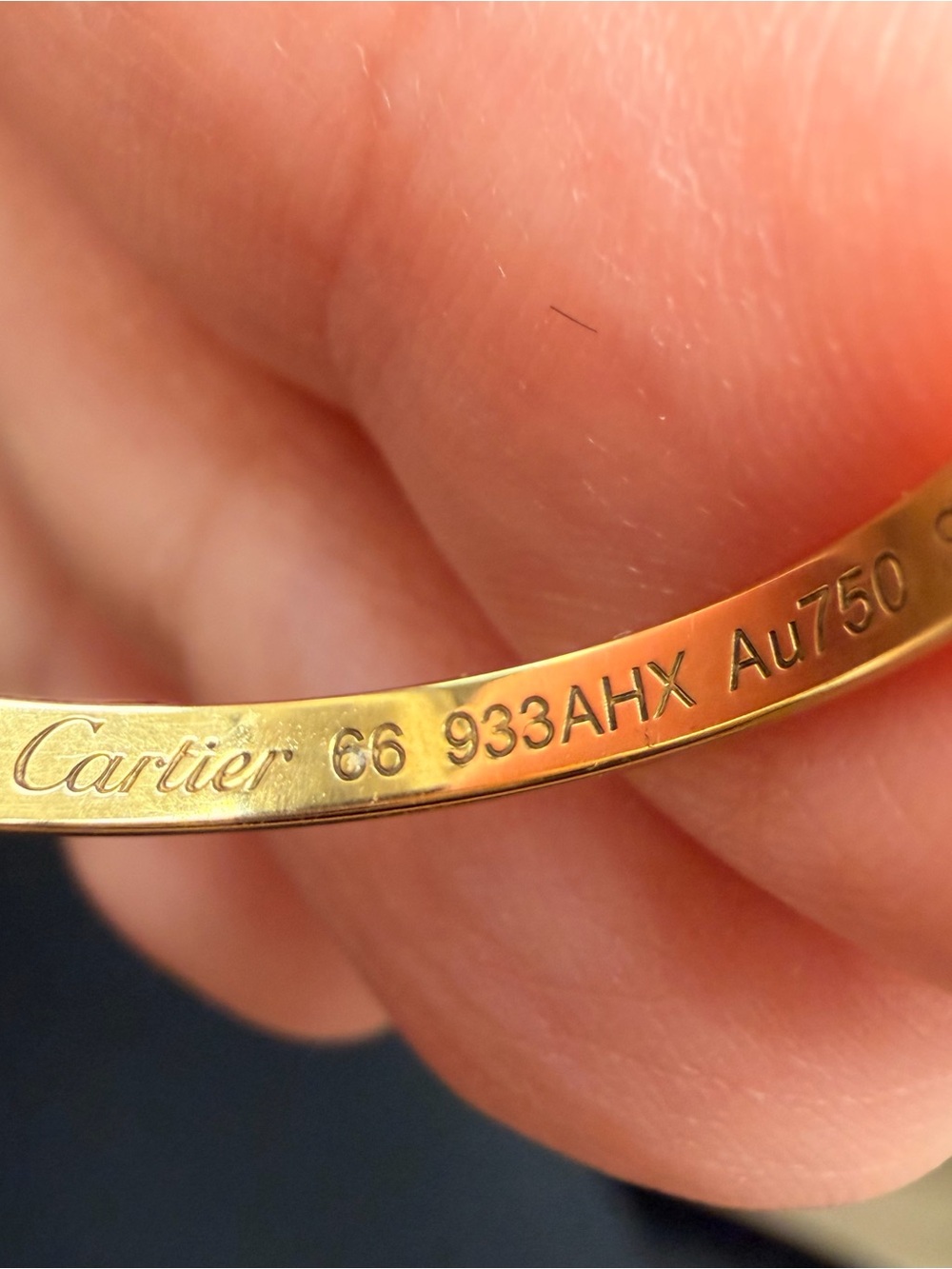 Cartier 1895 WEDDING BAND, 2.5 MM WIDTH - Picture 7 of 9
